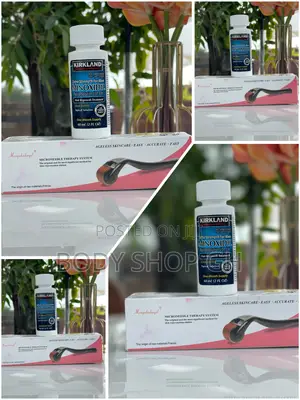 Beard and Hairline Growth KIT - Kirkland Minoxidil + Roller