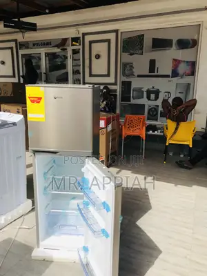 Quality Yet Affordable Pearl Pf-172-2b 2 Door Fridge,Gray.