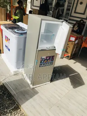 Pearl Pf-172-2b Double Door Refrigerator(Gray).