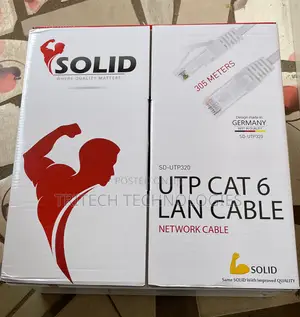 Cat6 Utp Cable 305m Solid (Gray Color)
