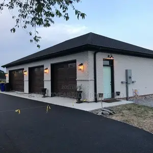 Black and White Design Garage Doors and All White Available