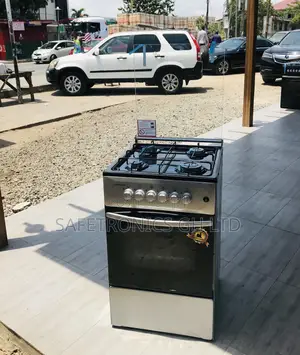 Gray 50x50 4 Gas Cooker Oven With Grill Volcano