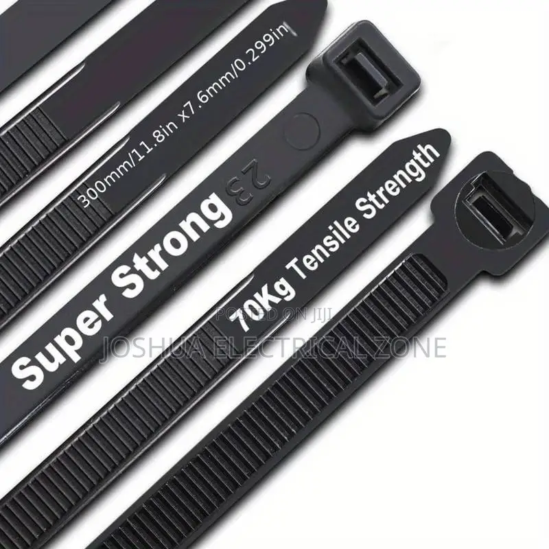 Cables Ties Nylon 3×100mm to 8×500mm Available