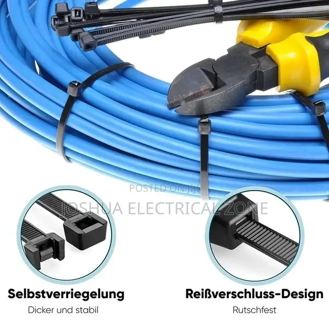 Cables Ties Nylon 3×100mm to 8×500mm Available