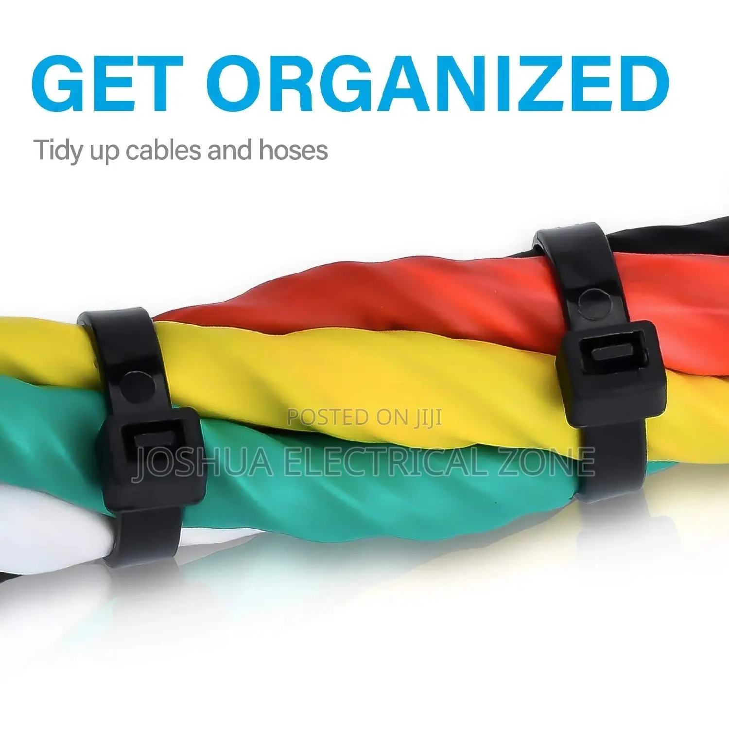 Cables Ties Nylon 3×100mm to 8×500mm Available