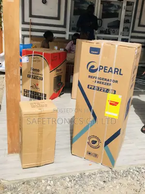 Pearl Electric PF-17T Topfreezer Doubledoor Gray Fridge