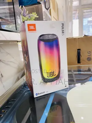 Affordable JBL Pulse 5 Portable Bluetooth Speaker(Black).