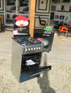 4 Gas Cooker Oven With Grill 50x60 Volcano Gray