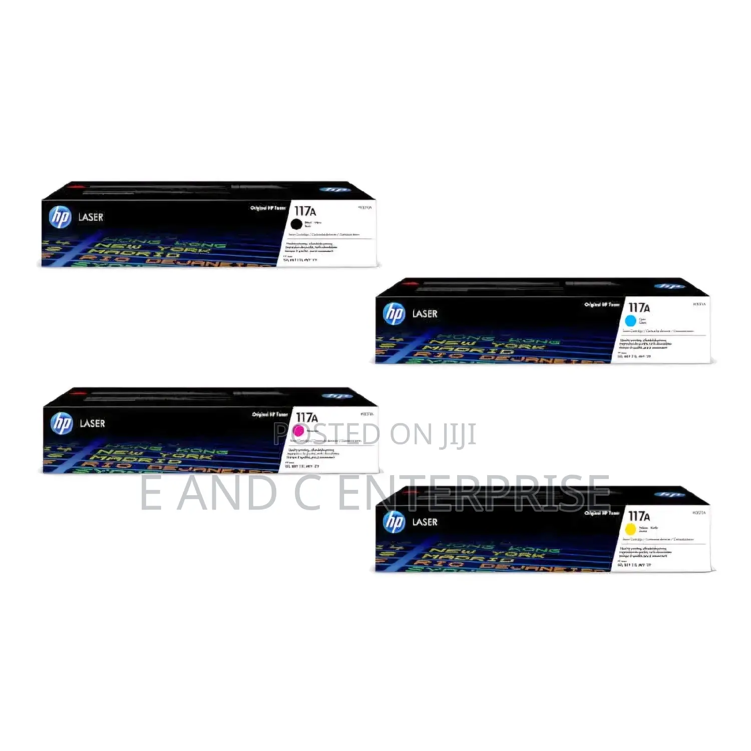 Hp Toner 117A All Colors