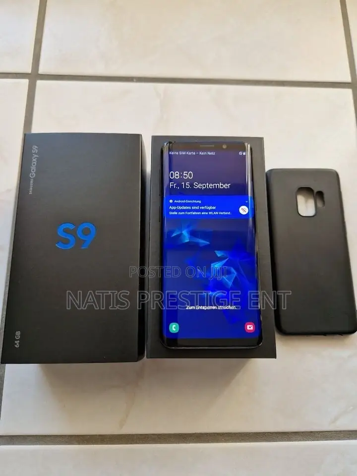 New Samsung Galaxy S9 64 GB Black