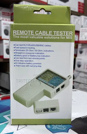 4 In 1 Remote Rj11 Rj45 USB BNC Lan Network Cable Tester