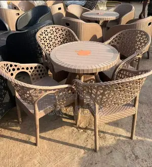 Fiberglass Table and Chairs Set