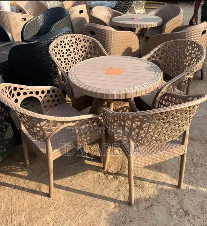 Fiberglass Table and Chairs Set