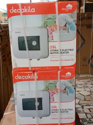 Decakila Durable Electric Water Heater 15 Litres