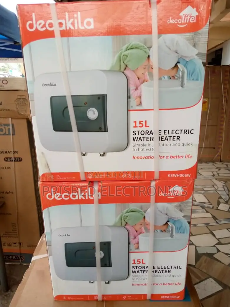 Decakila Durable Electric Water Heater 15 Litres