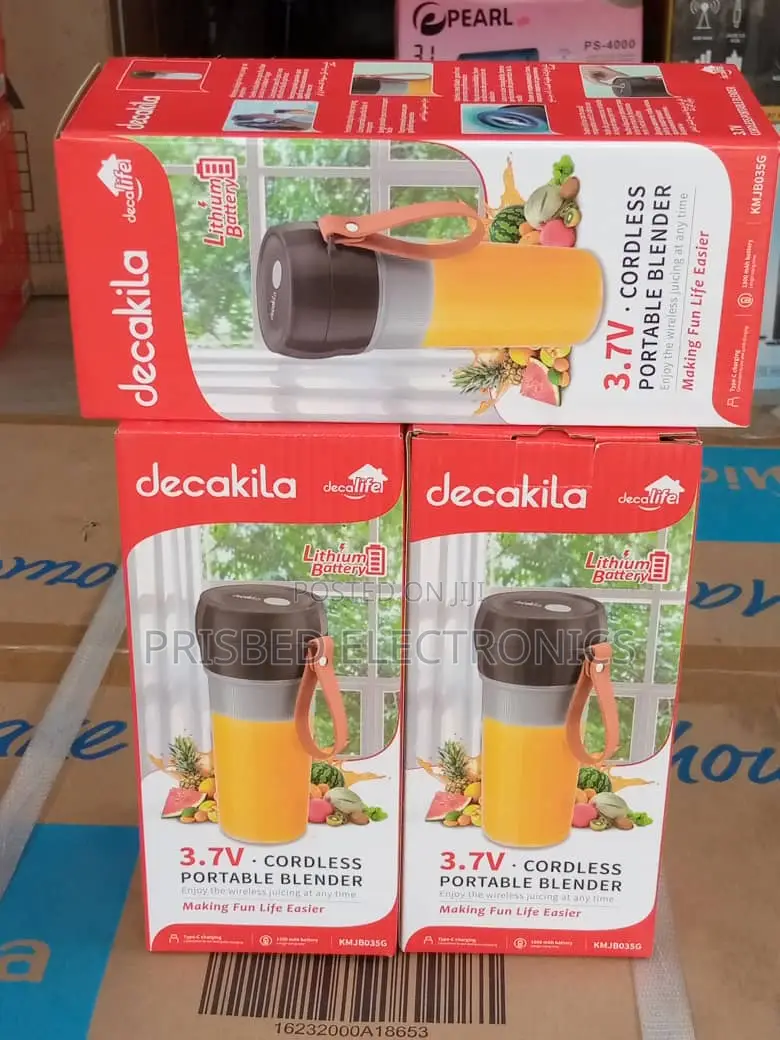 Decakila Cordless Portable Hand Blender 3.7 V