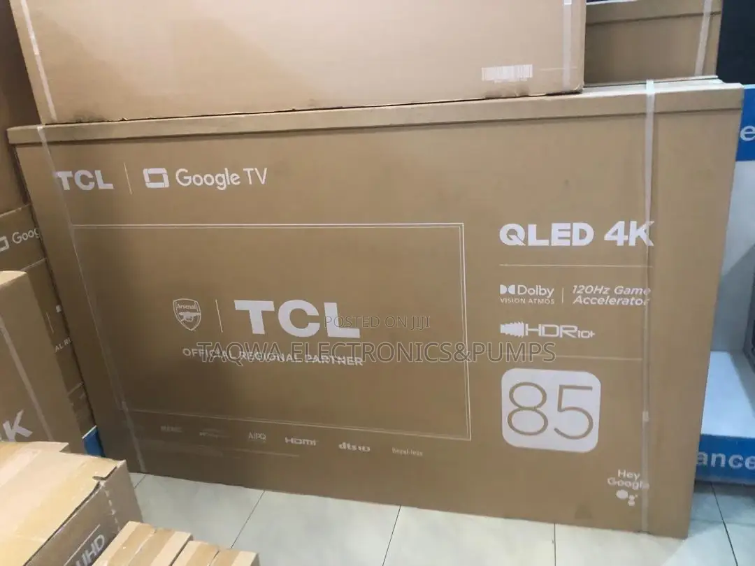 QLED Frameless TCL 85 Inch Smart TV