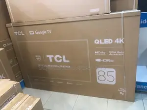 New Frameless QLED TCL 85 Inches Google TV