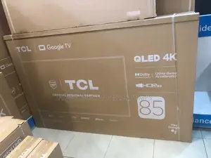 New Frameless QLED TCL 85 Inches Google TV