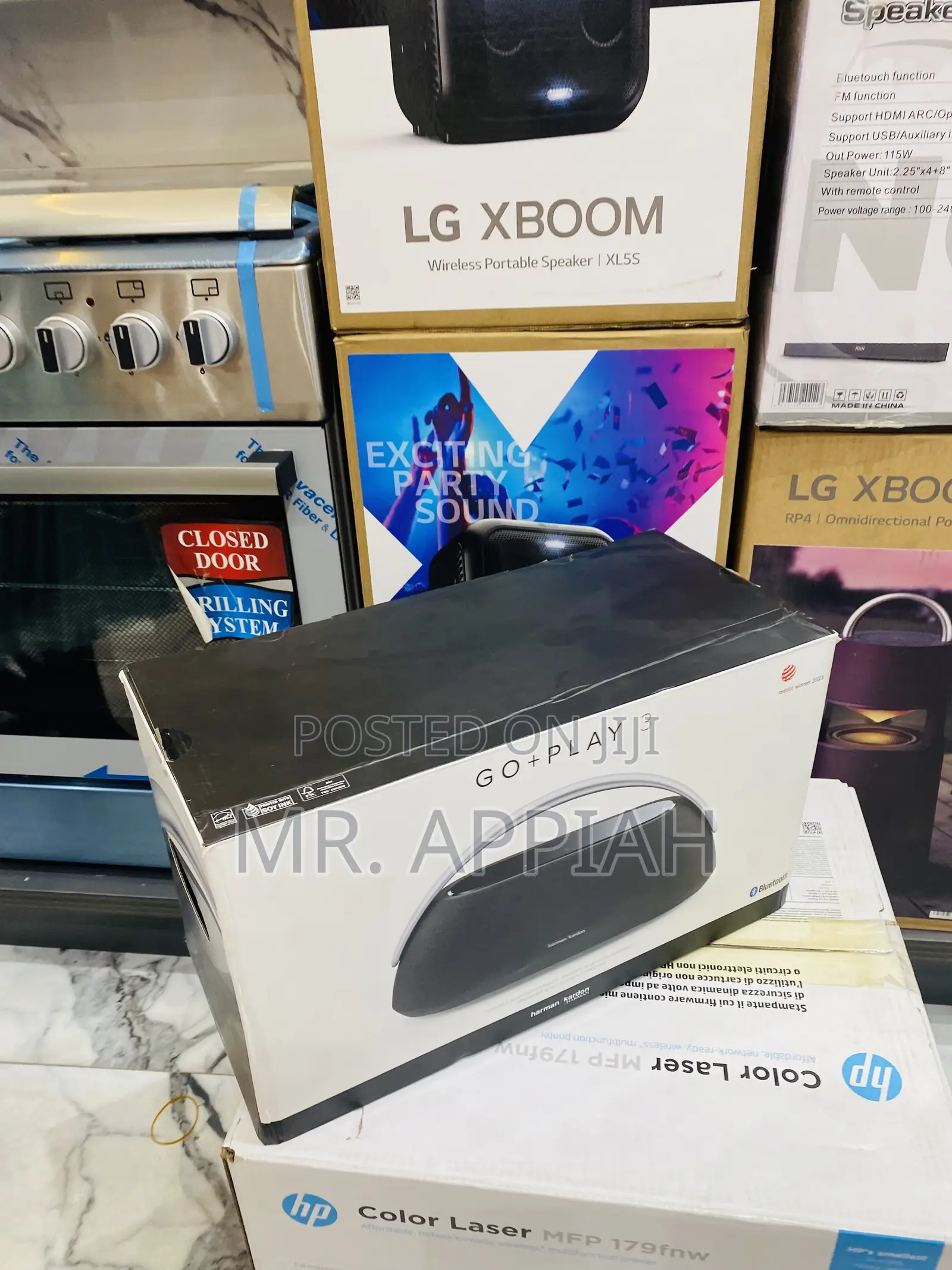 Harman Kardon(Black)Go + Play 3 Rechargeable Speaker.