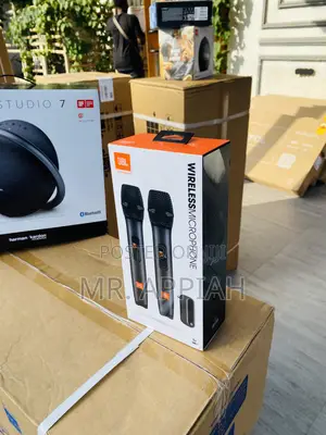 Energy Efficient JBL Wireless Microphone Set.
