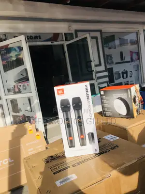 Original JBL Microphone Black System