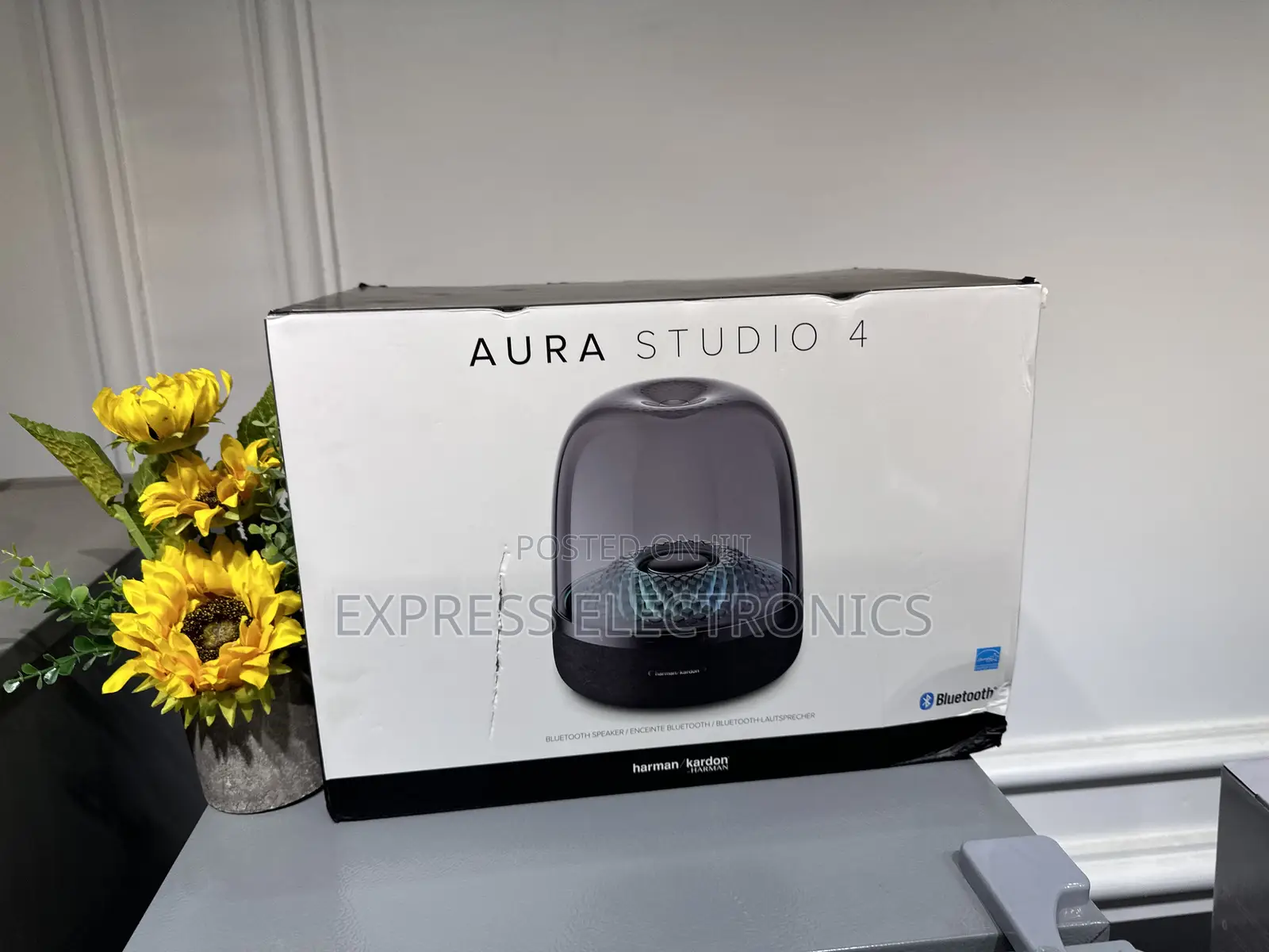 Kill the Vibes With Aura Studio 4 Bluetooth Speaker