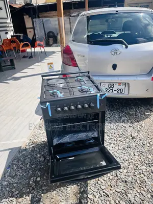 Zealous Sleek Black Oven 3-1 Stove Gas Electric