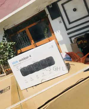 Lastest Black Security Camera Blinks Outdoor 4 Cam