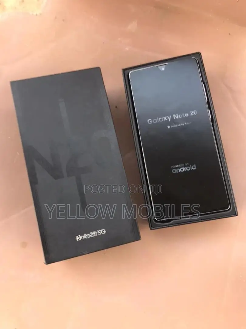 New Samsung Galaxy Note 20 5G 128 GB Black