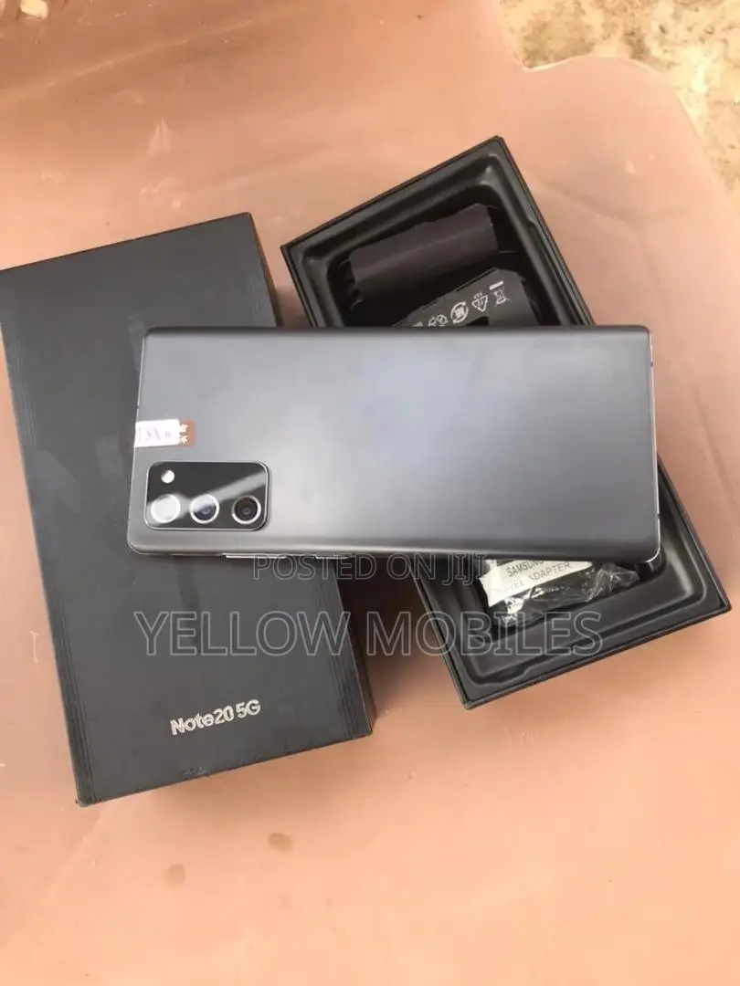 New Samsung Galaxy Note 20 5G 128 GB Black