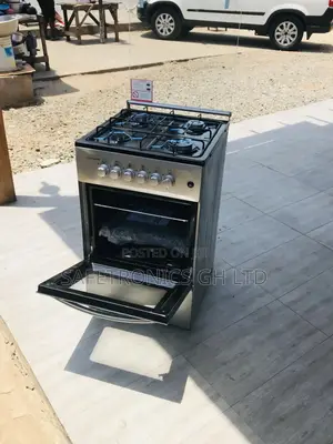 4 Gas Cooker 50x50 Oven With Grill Volcano Gray