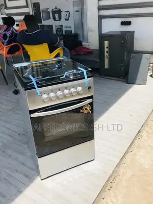 Oven With Grill Volcano 4 Gas Cooker 50x50