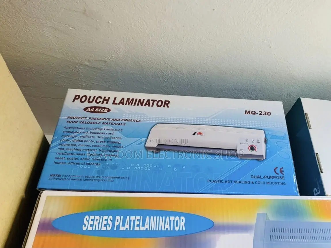 Energy Sufficient Pouch A4 Laminator.