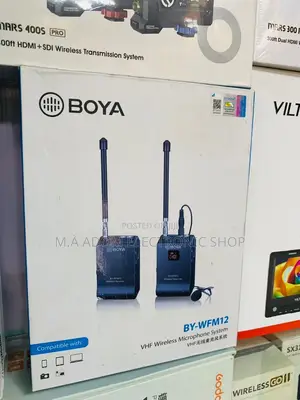 Brand New Boya Professional Wireless Lavalier Microphone.