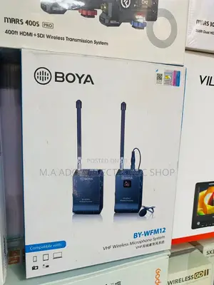 High Quality Boya Professional Wireless Lavalier Microphone.