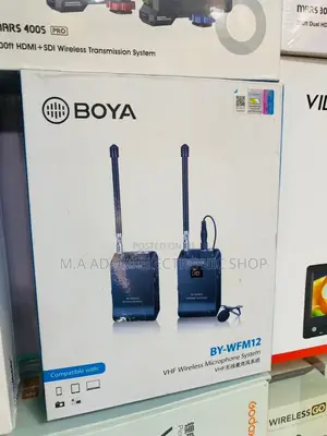 Quality Boya Professional Wireless Lavalier Microphone.