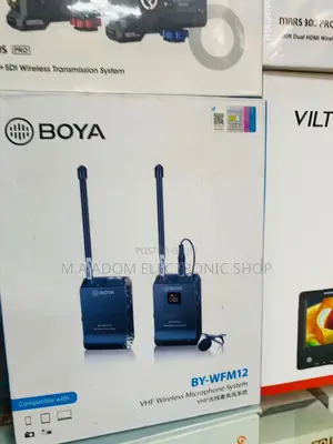 Authentic Boya Professional Wireless Lavalier Microphone.