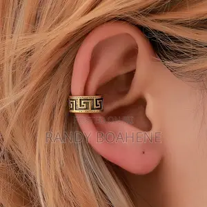 Retro Carving Non Piercing Ear Cuff