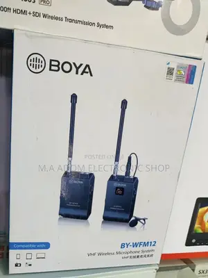 Unique Design Boya Professional Wireless Lavalier Microphone