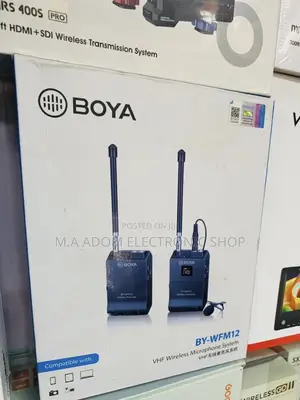 Well Design Boya Professional Wireless Lavalier Microphone.