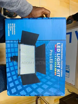 Affordable Professional Photo Video Light Kit Pro Led 600