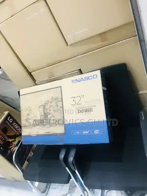Nasco Digital 32 Inches Glossy Black Led Electric Full HD Tv