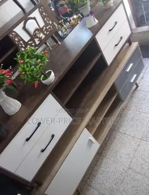 Tv Cabinet and Center Table Complete