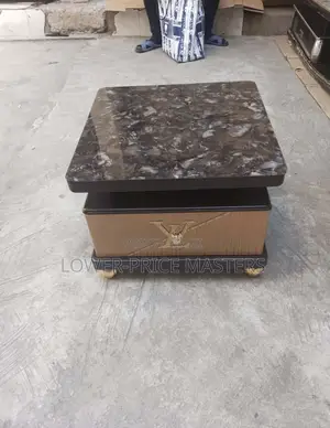 Marble and Glass Center Table
