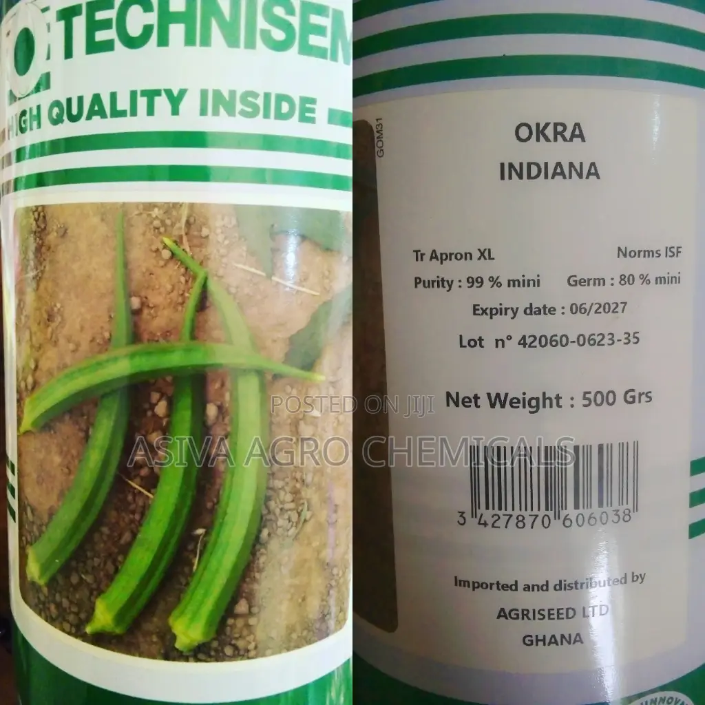 Okra/Okro Seeds 500grams