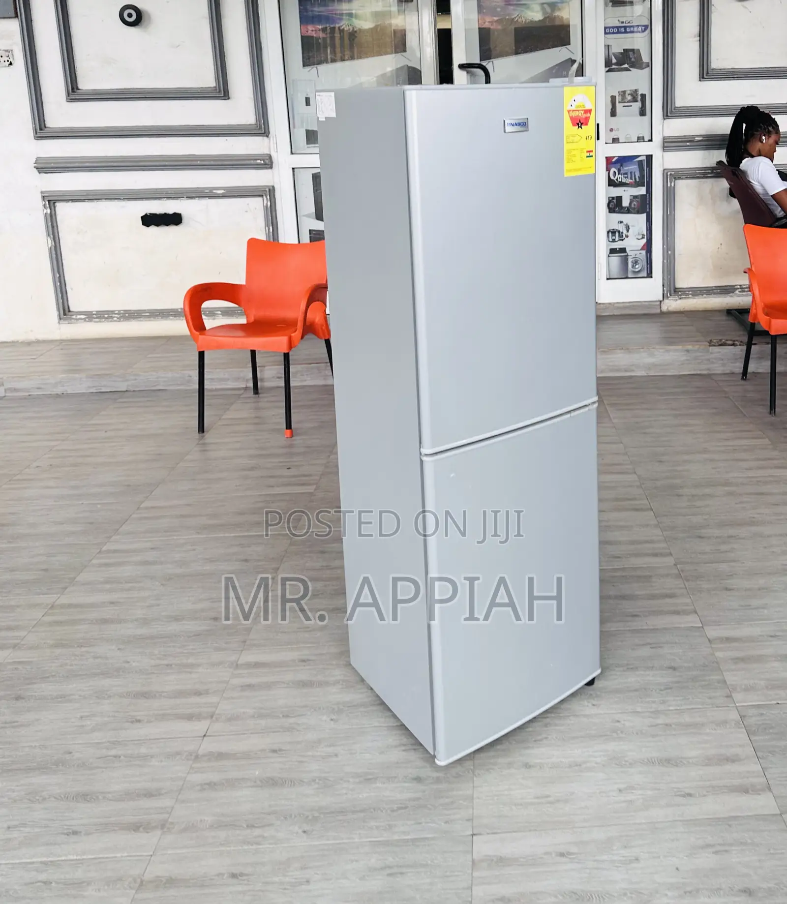 Fabulous Nasco Nas 2-20fl Double Door Electric Fridge.