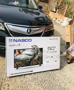 50 Inches Glossy Black Led Electric Full HD Nasco Tv