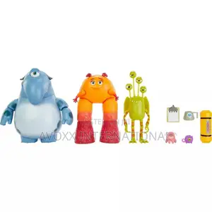 Disney Monsters at Work Meet the MIFT Team Figures Pack