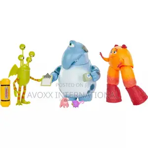 Disney Monsters at Work Meet the MIFT Team Figures Pack